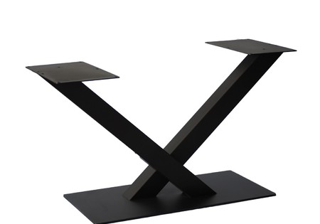 V- Poot kokerprofiel 100x100mm per stuk